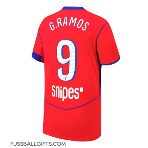 Paris Saint-Germain Goncalo Ramos #9 Fußballbekleidung 3rd trikot 2025-26 Kurzarm